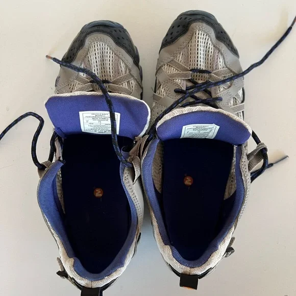 Merrell Men's Waterpro Maipo All-Terrain Water Shoes, Drizzle Gray Navy Blue, 8 - Picture 8 of 13